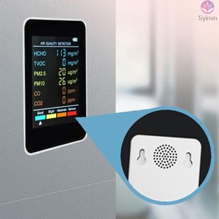 Lemerk 2 5 10 Co Co2 1 Chất Lượng Pm2.5 Pm10 Quality Co Màn Hình Di Động Dioxide Màn Hình Tvoc Co Màn Hình Màn Hình Lcd Tvoc Chất Lượng Không Khí Màn Hình Văn Phòng Di Động Trong 1 Lc 7 3 T H 6