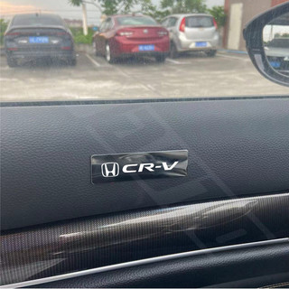 Honda CRV Thân Xe Fender Bên Kim Loại Biểu Tượng Miếng Dán Tự Động Cửa Sổ Trang Trí Dán Xe Khăn Lau Miếng Dán Cho CRV CR-V G3 G4 G4.5 G5 G5.5 Loại R S Mugen Phụ Kiện Điện
