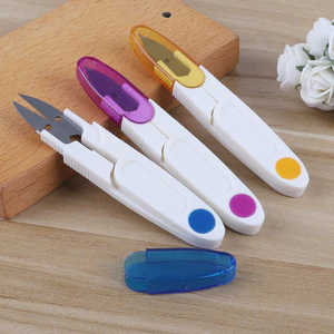 Kéo cắt tỉa chữ U cho gia đình, kéo khâu chéo, kéo sợi kim nhỏ