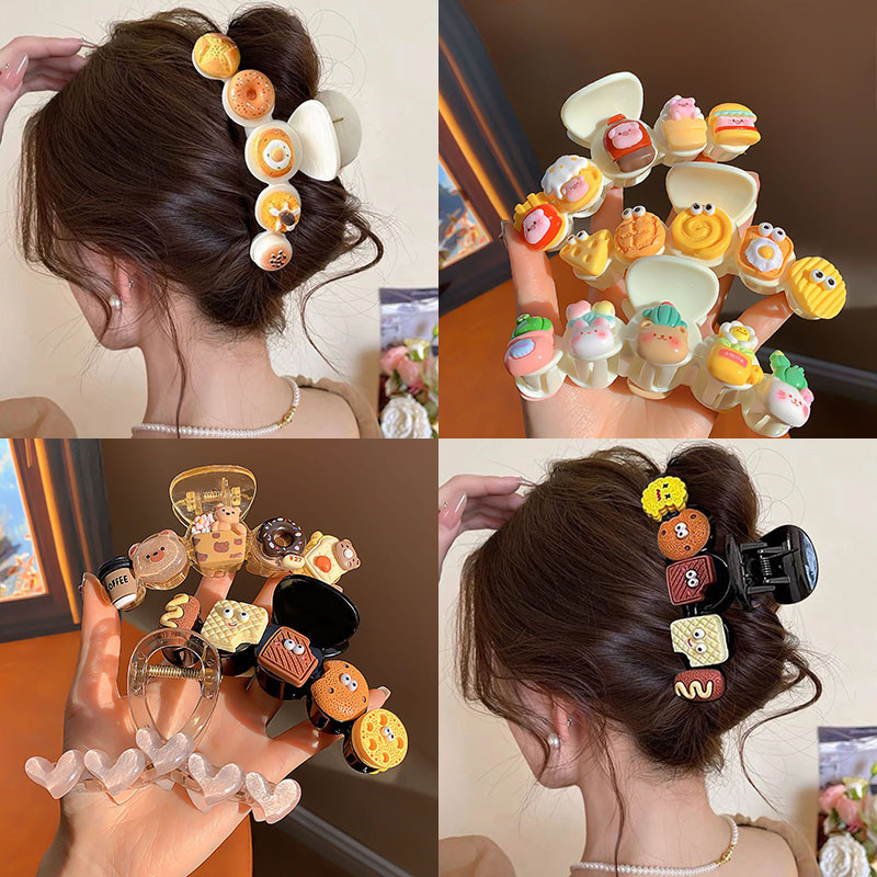 Kẹp bánh quy Kẹp cá mập độc đáo hợp thời trang Kẹp nữ