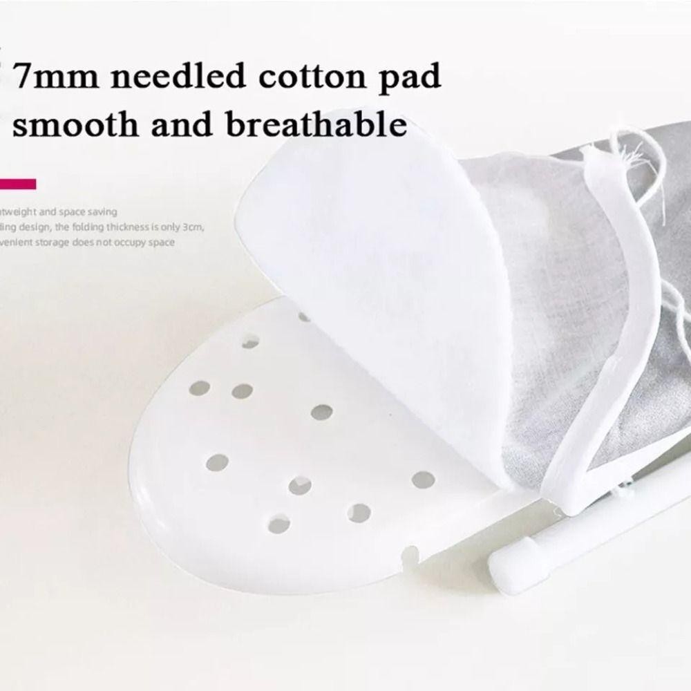 Bảng ủi Mini SUNKISSD, Đồ dùng gia đình Giá để bàn ủi kim loại, Vỏ ủi quần áo gia dụng có thể gập lại chịu nhiệt