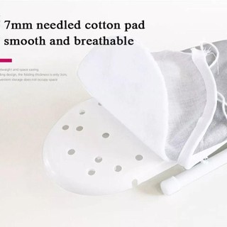 HOMEHAVEN Giá để bàn ủi nhỏ, Tấm ủi Mini có thể gập lại chịu nhiệt, Đồ dùng gia đình bằng kim loại Vỏ ủi quần áo gia dụng