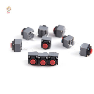 TWE 10 Cái Nút Tắt Tiếng Kailh 6 * 6 * 7.3 Nút Chuột Không Dây Im Lặng Micro VN