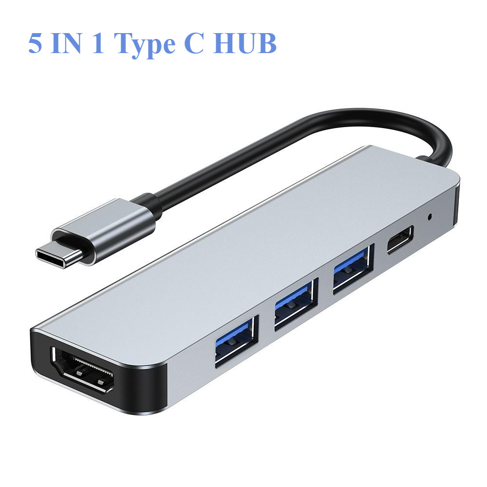 Hub Type C USB 3.0 4K HDMI PD 100W HUB đa cổng có cổng USB HDMI PD cho ...