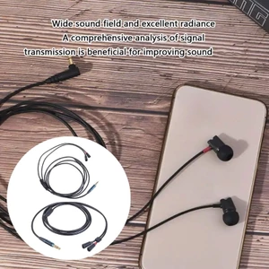 Niki Audios Cord 3 Cáp Auxs 5mm cho tai nghe chơi game IE8IE80 IE80S