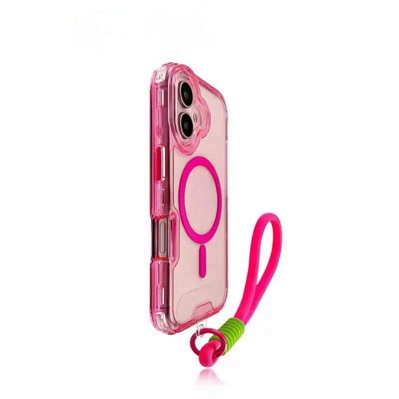 Ốp lưng cứng 3 trong 1 có dây buộc tương thích cho iPhone 11 pro max 12 pro max 13 pro max 14 pro max 15 pro max 16 pro max 14plus 15plus 16plus