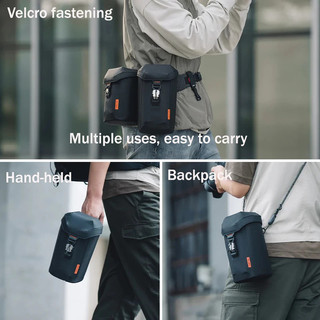 PGYTECH Túi đựng ống kính Túi đựng máy ảnh DSLR Túi đựng ống kính 70200 Vỏ bảo vệ ống kính tele thích hợp cho túi đựng ống kính Nikon Canon
