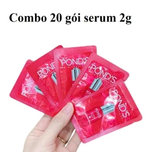 Combo 20 gói serum cao cấp dưỡng da đa tầng Pond's Giúp sáng da và ngăn ngừa lã o hóa 2g/gói