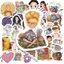50 Sticker MÓC LEN Chống Nước Sticker Dán Laptop - Điện Thoại - Đàn Guitar - Mũ Bảo Hiểm - Vali | MS: 000372
