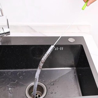 [Còn hàng] Bàn chải máy giặt cán PURECOTTON0, Bàn chải làm sạch thùng trong đa năng khử nhiễm, Tay cầm dài 360° Dụng cụ giặt phòng tắm xoay