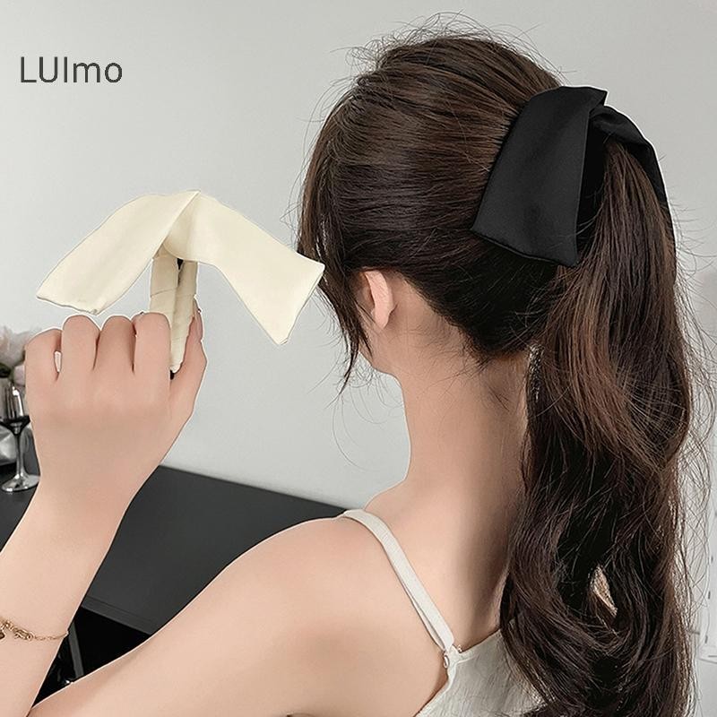 Luimo Mới Hàn Quốc Nơ Chuối Tóc Móng Vuốt Bé Gái Ruy Băng Kẹp Tóc Phụ Kiện Tóc Mũ Nữ SBS