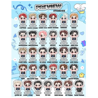 Blindbox blind pack standee 5CM chibi ATSH Anh trai say hi nlp shop