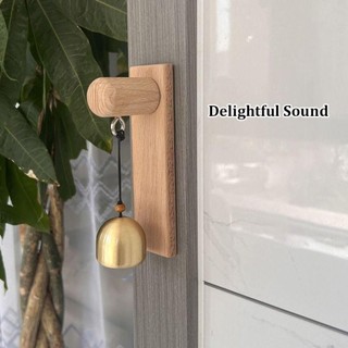 Chuông cửa hàng NOOKSTORY, Chuông cửa mở cửa dính chắc chắn, Phong cách Nhật Bản thanh lịch Âm thanh thú vị Treo chuông gió trang trí cho khu vườn kinh doanh