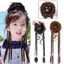 ESSENCEH Mũ Trùm Đầu Cho Bé Tóc Giả, Băng Đô Quấn Tóc Cho Bé Chống Trơn Trượt Dễ Thương, Vòng Tóc Hoa Cô Gái Tóc Giả Sinh Nhật Đầu Tiên Cho Bé