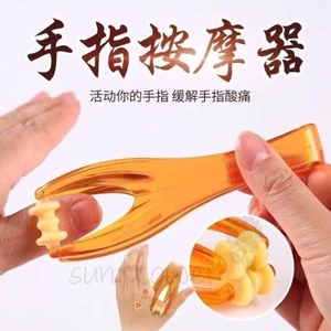 2 chiếc Máy mát xa ngón tay Bàn tay mỏng Giảm đau Bàn tay Bài tập ngón tay