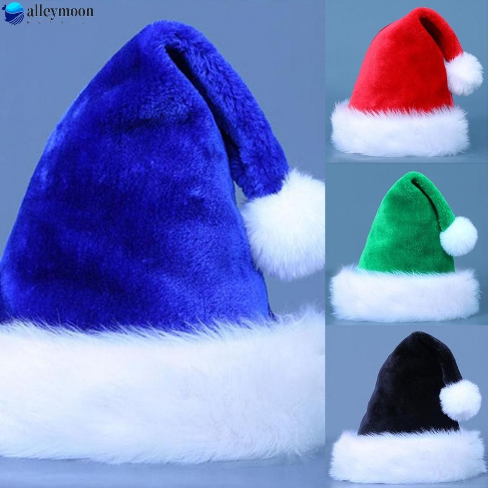 Mũ sang trọng tiệc Giáng sinh với thiết kế ông già Noel tuyệt vời để trang trí nội thất Xanh đỏ