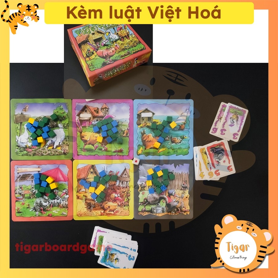 Boardgame Pick Picknic Gà và Cáo bản TQ Tigar