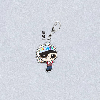 Mặt dây chuyền móc khóa Acrylic BIGBANG G-DRAGON POWER