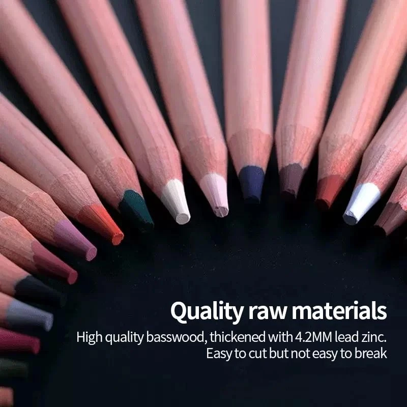Nyoni 24 Màu Than Bút Chì Phác Thảo Chân Dung Vẽ Tay Dầu Chì Chuyên Nghiệp Nghệ Thuật Cung Cấp Bộ Sư