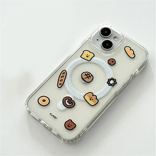 Vỏ Trong Suốt Hoạt Hình Thích Hợp Cho Iphone Xs XR XSMAX11promax 11 12promax 12 13 14 15 pro max Ốp điện thoại Ví Nữ 14promax 15pro
