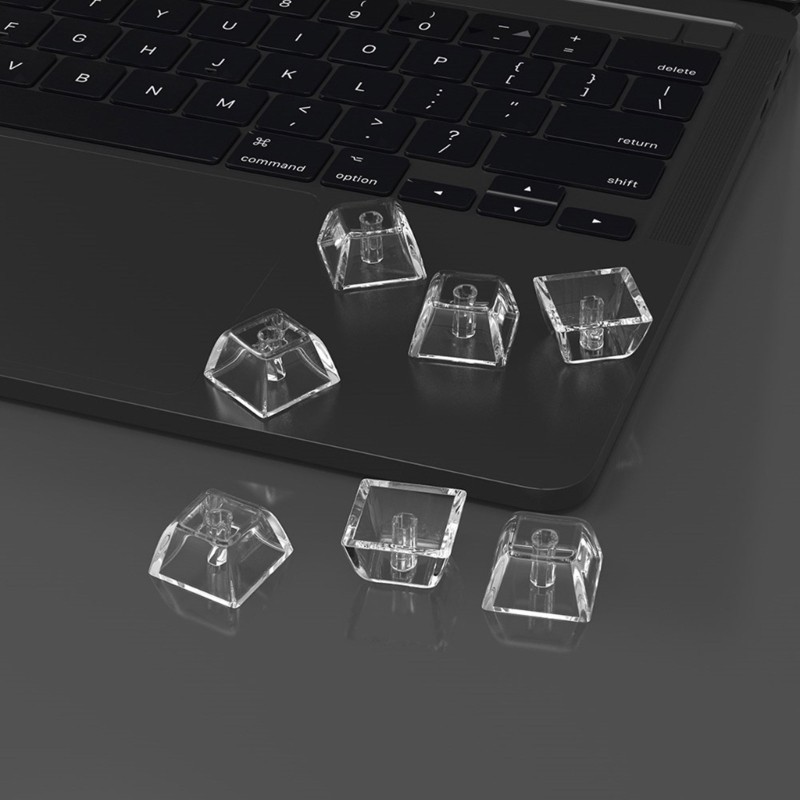 Star 1 Chiếc Trống XDA Keycaps 1 Độ Dày 5 Mm Cho Bàn Phím Cơ Cải Thiện Hiệu Suất Gõ Của Bạn Keycap Trong Suốt