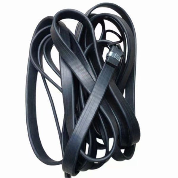 Dây đeo đàn hồi cao su Butyl dày màu đen cho xe máy/xe tải, dây buộc hành lý bền