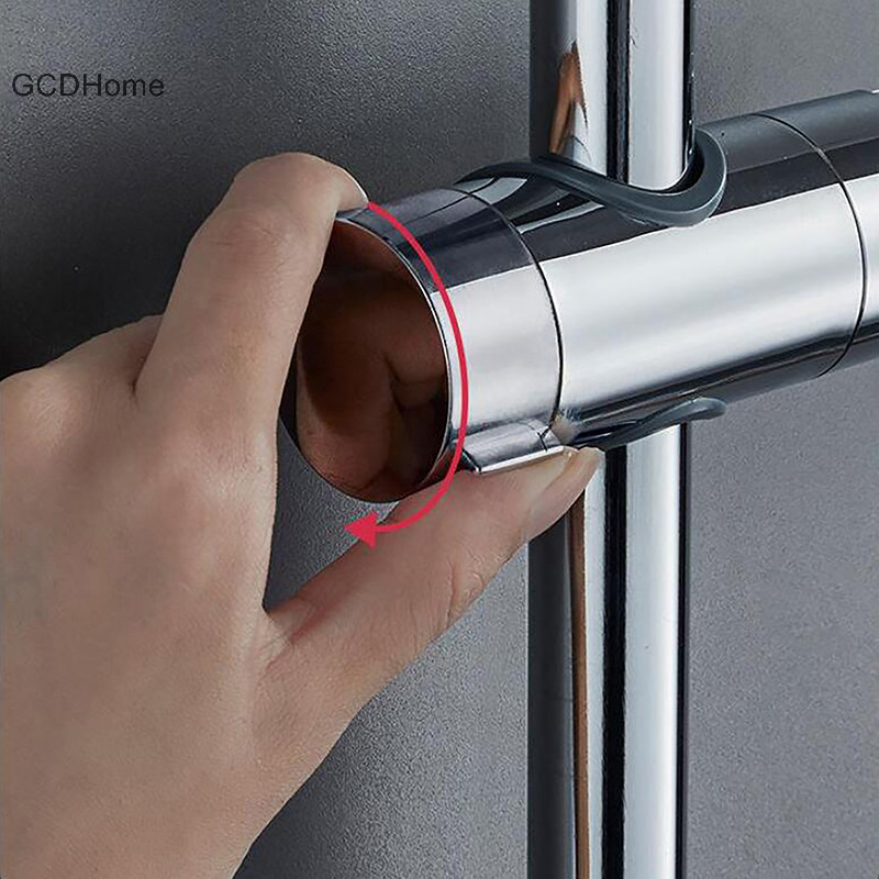 Phụ kiện phòng tắm GCDHome 360° Xoay 18-25mm Giá đỡ vòi hoa sen có thể điều chỉnh Giá đỡ vòi hoa sen Kẹp vòi hoa sen Đường ray trượt HOT
