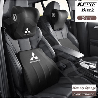 Mitsubishi Xpander Xe Tựa Đầu Gối Nội Thất Tự Động Cổ Bảo Vệ Đầu Đệm Xe Eo Hỗ Trợ Nhớ Cotton Mềm Lưng Đệm Tự Động Phụ Kiện