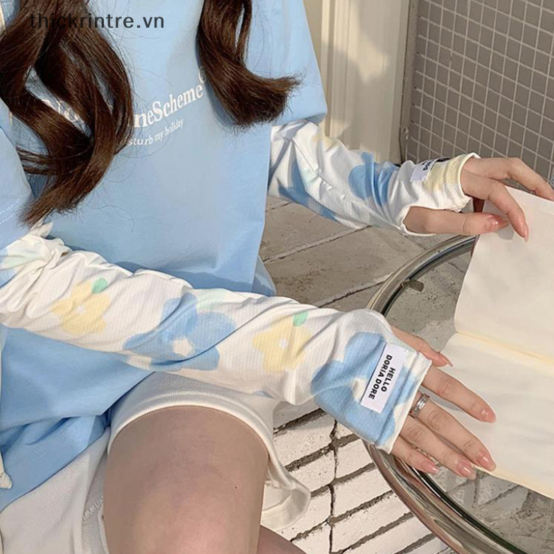 Thi UV Bảo Vệ Băng Tay Nam Nữ Mùa Hè Chống Nắng Tay Tay Áo Đi Xe Đạp Ngoài Trời Lái Xe Tay Găng Tay VN