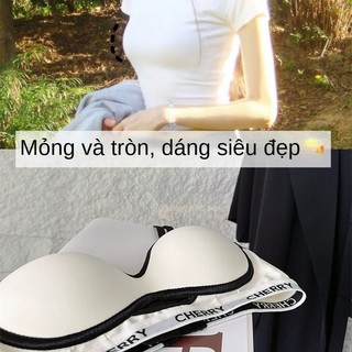 Quần lót mỏng thể thao chữ màu tương phản liền mạch dành cho nữ