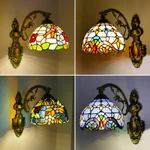 [Ceiling lamp]  Đèn led gắn tường hành lang, đèn gắn cổng, đèn gắn tường trang viên phong cách retro Bắc Âu cao cấp — ảnh 1