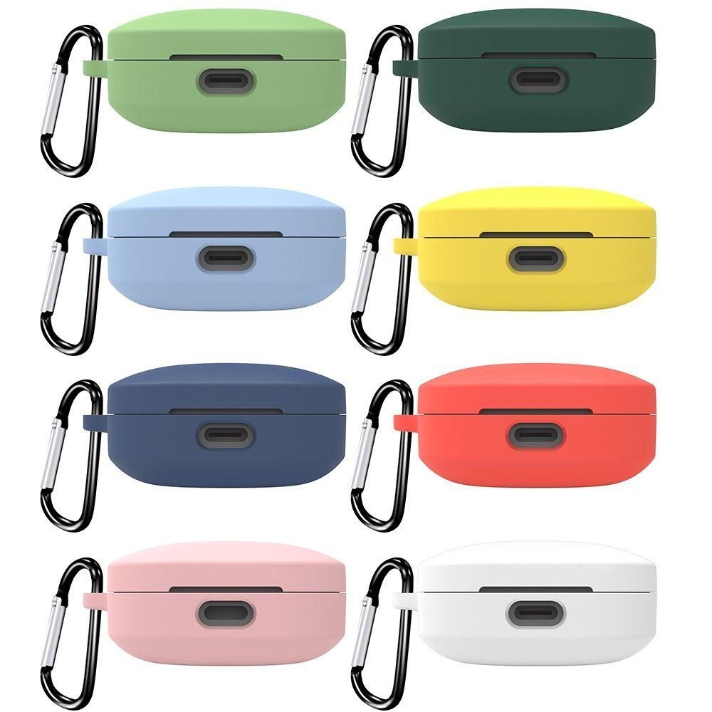 ESSENCEH Cover, Bảo vệ silicon, Phụ kiện tai nghe có móc Vỏ vỏ chống trầy xước cho Redmi Buds 6 Active