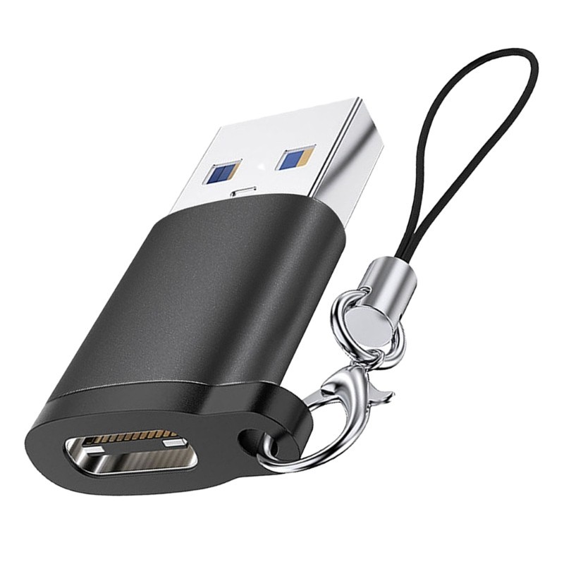 IOR USB 3 0 sang USB Type C Adapter Type C Female sang USB A Male Connector để sạc 3A và đồng bộ dữ liệu 5Gbps