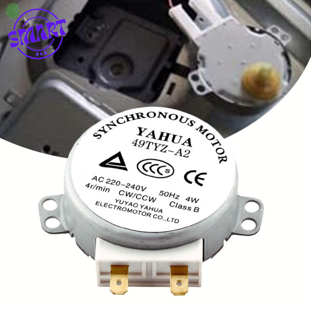 Motor Sincrónico 220-240V AC, 4W, 5-6 RPM - Para Máquinas, Cortinas Eléctricas, Displays, Proyectos DIY