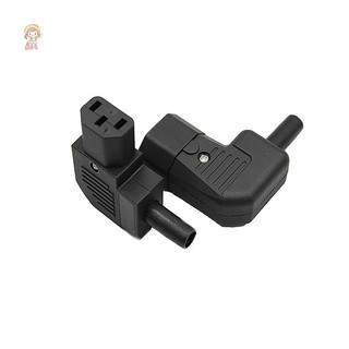 Twe AC Ổ Cắm Điện 90 Độ Bên El 10A Pin Loại Cắm Ổ Cắm Nam Nữ Mông Khớp Không Hàn Ba Lỗ Mông Khớp VN