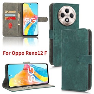 Ốp Điện Thoại Cho Oppo Reno12 F Reno 15 12 13 14 11 Pro 12F 13F 14F Reno12Pro Reno15 14Pro 4G 5G 2025 Vỏ Điện Thoại Da Lật Sang Trọng Khe Cắm Thẻ Chân Đế Ốp Lưng Chống Sốc
