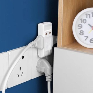 Bộ chuyển đổi phích cắm GILDEDHOMIN, Ổ cắm điện 4 trong 1 EU, Bộ chuyển đổi ổ cắm an toàn xoay 180 độ