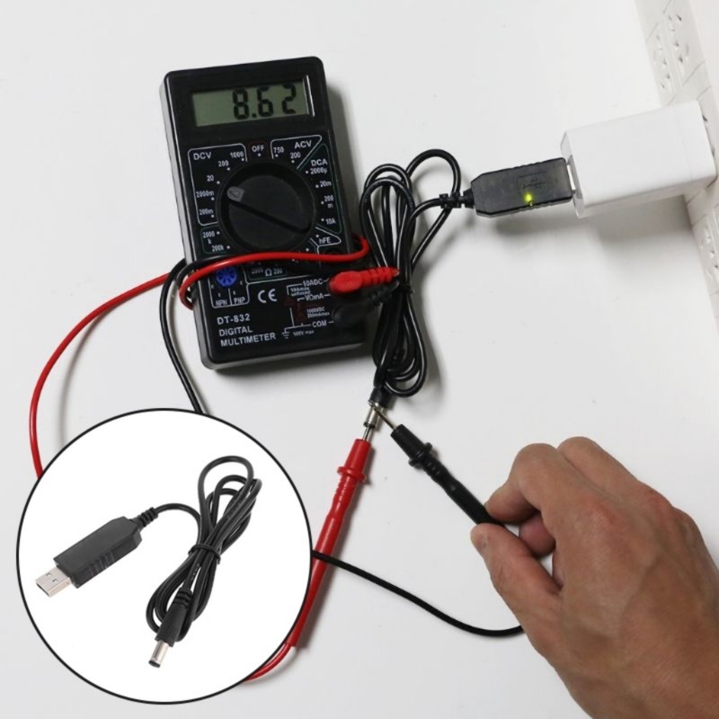 R * USB 5V sang 4 2V 8 4V 12 6V 5 5x2 1mm Dây Sạc Chuyển Đổi Cáp Sạc ...