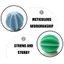 Treeling Pack gồm 6 quả bóng đánh trứng bằng nhựa đầy màu sắc để trộn hiệu quả trong máy lắc Protein
