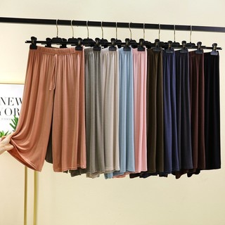 Phụ Nữ Quần Short Mỏng Lớn Quần Bảy Điểm Mùa Hè Cao Cấp Rời Thường Ngày Trơn Quần Thoải Mái