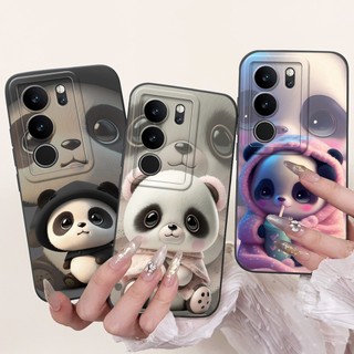 Dành Cho Vivo V29 S17 Pro S17t Ốp Lưng Hoạt Hình Dễ Thương Thỏ Gấu Trúc Silicon Mềm Mờ Cho Vivo V29 Pro V 29 V2250 VivoV29 5G Vỏ