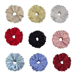Flgo Ren Tóc Scrunchy Nữ Vintage Tóc Scrunchies Nữ Phụ Kiện Tóc Thường Ngày