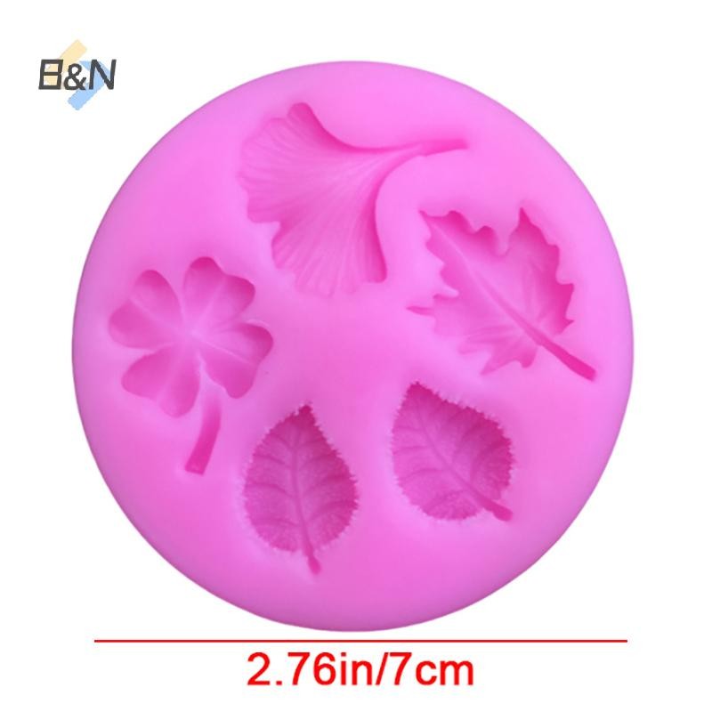B & N 1 Lá Khuôn Silicon DIY Chocolate Fondant Bánh Trang Trí Dụng Cụ Handmade Khuôn Nến Tráng Miệng Bánh Cupcake Khuôn Nướng Bánh.