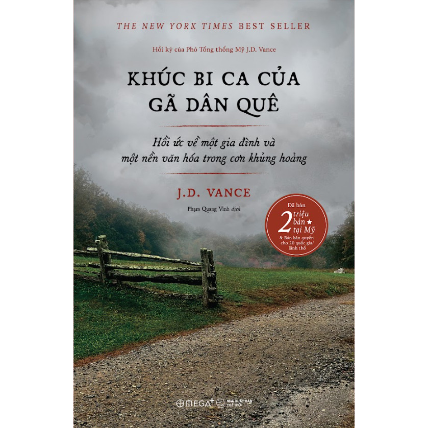 Sách - Khúc Bi Ca Của Gã Dân Quê - Hồi ức về một gia đình và một nền văn hóa trong cơn khủng hoảng (Omega Plus)