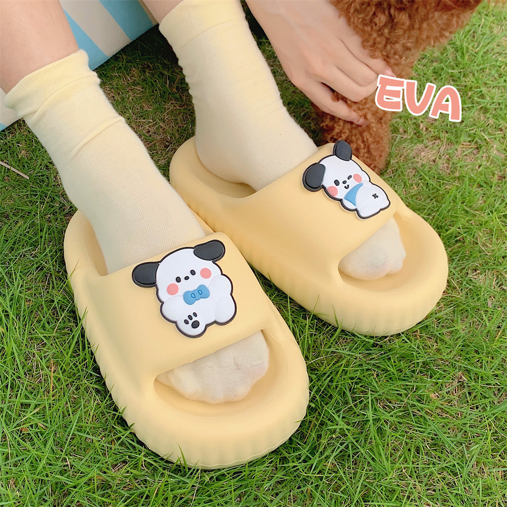 Xixitiao Dép Dép Thoải Mái Đế Mềm eva Nhà Nữ Mùa Hè Chó Con Dễ Thương