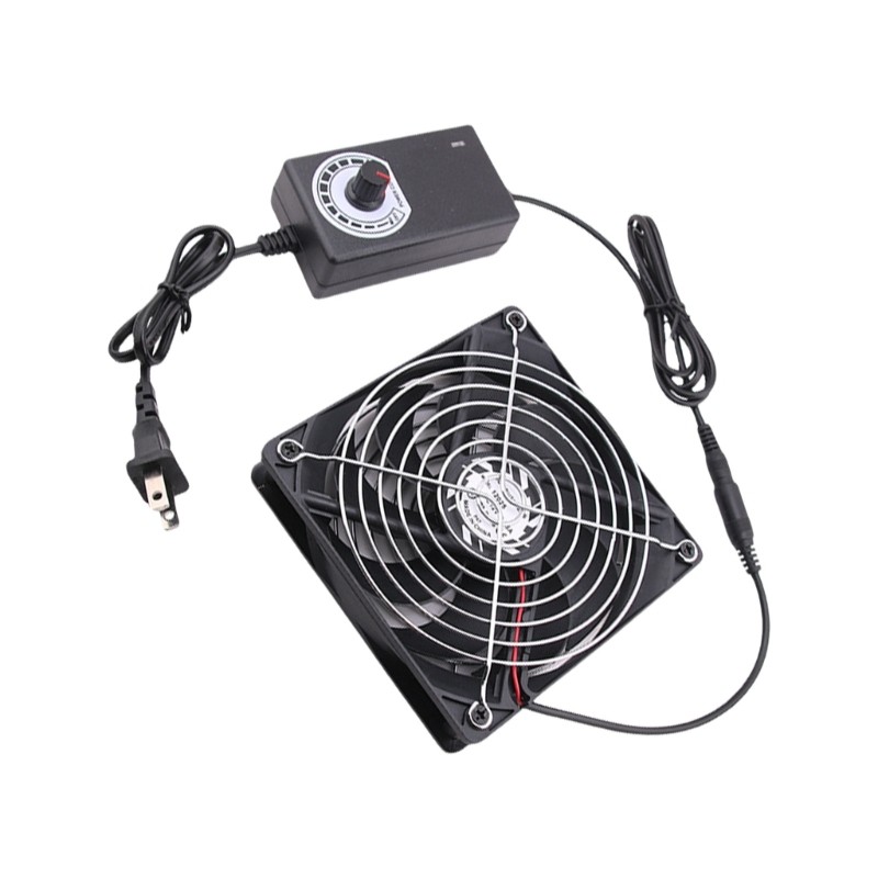 Cinna Có Thể Điều Chỉnh Tốc Độ 120mm 220V 240V Quạt 2750RPM Ốp Lưng Quạt Để Làm Mát PC Và Laptop