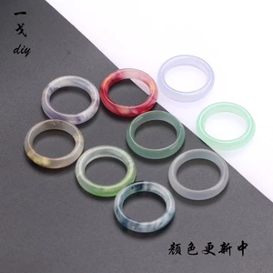 Nhẫn tua rua acetate 23mm chất lượng cao, tự làm thủ công