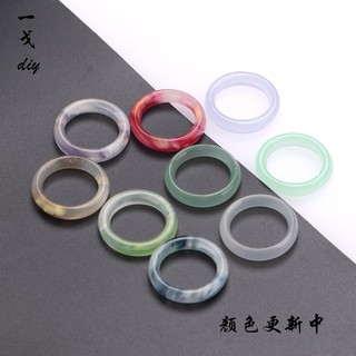 Nhẫn tua rua acetate 23mm chất lượng cao, tự làm thủ công