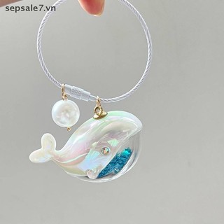 [ToyMar] Móc khóa cá heo cá voi dễ thương Động vật biển Búp bê móc khóa Phụ kiện ô tô dành cho nam nữ Túi đựng đồ trang sức {vn}