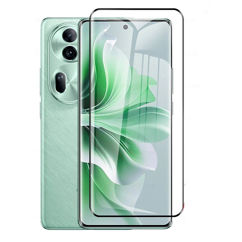 Dành Cho OPPO Reno 11 Pro 5G Phiên Bản Toàn Cầu Kính Cường Lực Full Cover Cong HD 9H Bảo Vệ Màn Hình